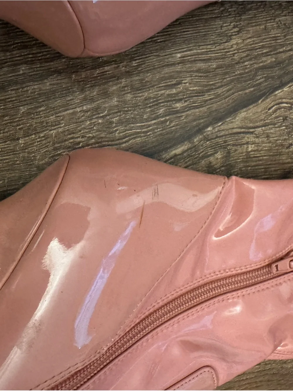 Steve Madden Vanquish Pink Patent Over-the-Knee Stiletto Boots